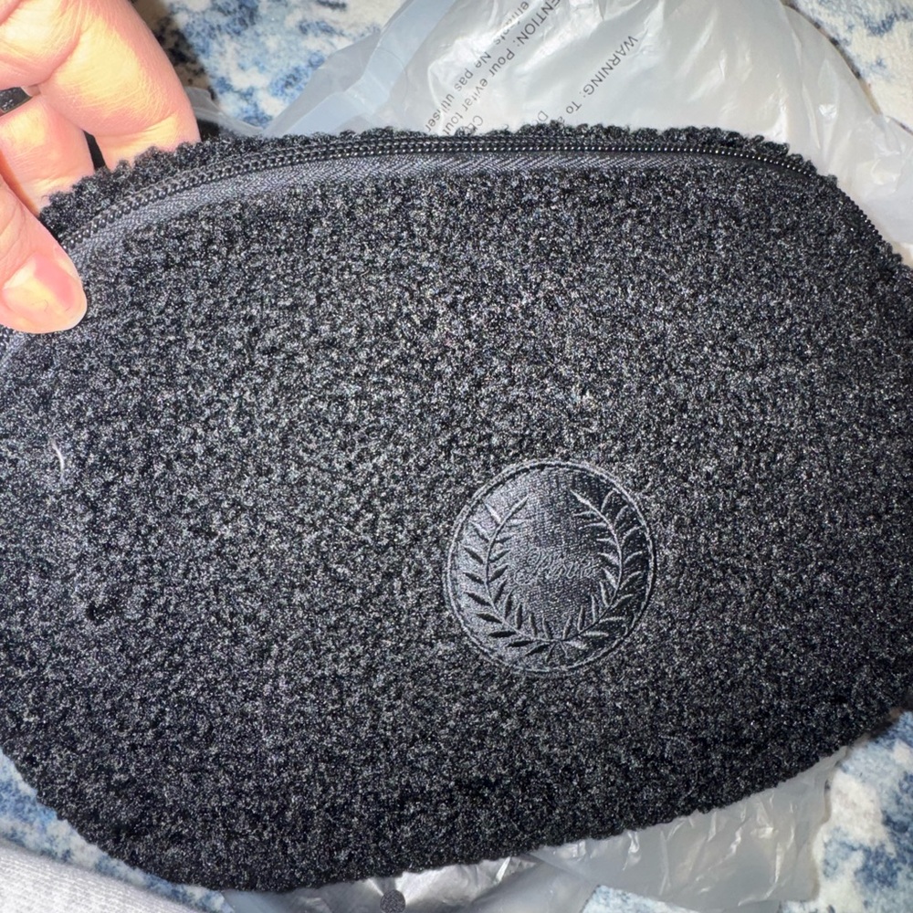 Black Victoria secret pink belt bag